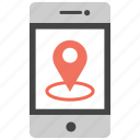 gps, location, location marker, location pointer, maps, smartphone