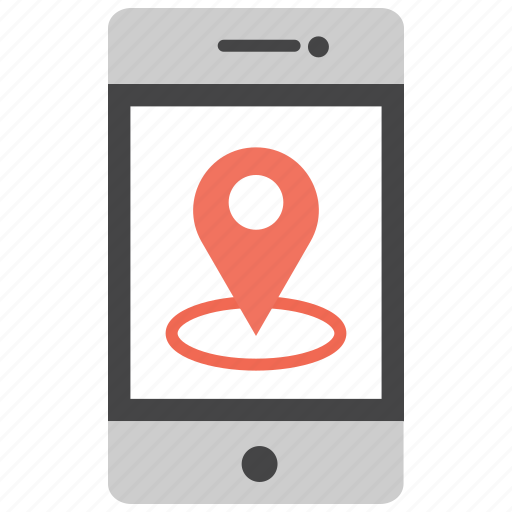 Gps, location, location marker, location pointer, maps, smartphone icon - Download on Iconfinder