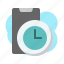 app, clock, function, mobile, smartphone, time 
