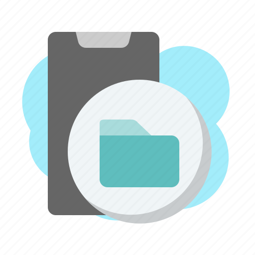 App, file, folder, function, mobile, smartphone icon - Download on Iconfinder