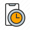 app, clock, function, mobile, smartphone, time