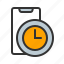 app, clock, function, mobile, smartphone, time 