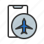 airplane, app, function, mobile, mode, smartphone 