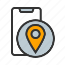 app, function, gps, location, mobile, smartphone
