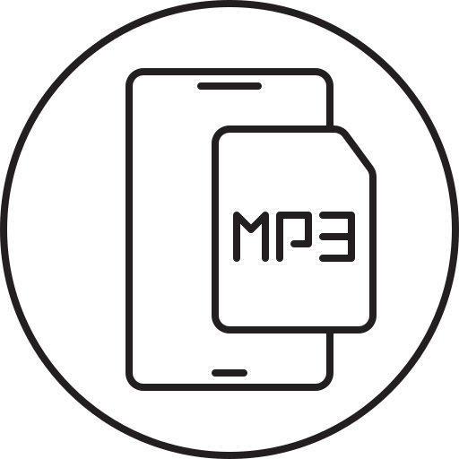 Mp3, smartphone, device, phone icon - Free download