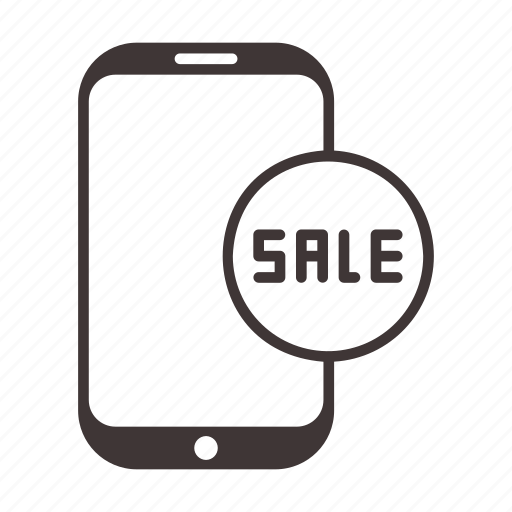 Sale, shopping, ecommerce, smartphone icon - Download on Iconfinder