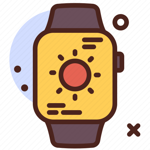 Sunny, tech, watch, gadget icon - Download on Iconfinder