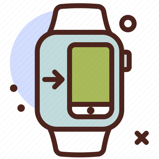 Transfer, mobile, tech, watch, gadget icon - Download on Iconfinder