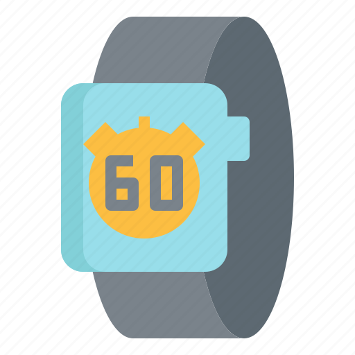 Alert, stopwatch, smartwatch, electronics, device, technology, alarm icon - Download on Iconfinder