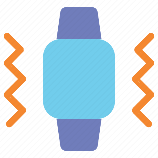 Smartwatch, watch, wristwatch, smart, gadget, vibration, vibrate icon - Download on Iconfinder