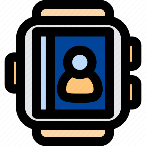 Call, number, contact, notification, watch, smart, message icon - Download on Iconfinder
