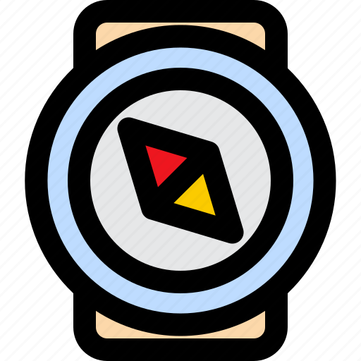 Navigation, location, compass, directions, watch, smart, exploring icon - Download on Iconfinder