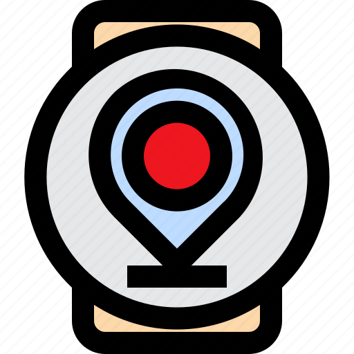 Navigation, location, gps, maps, watch, smart, satellite icon - Download on Iconfinder