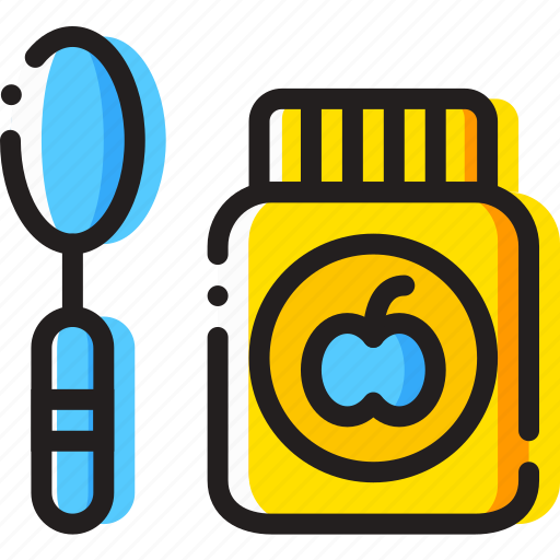 Baby, child, food, toy, yellow icon - Download on Iconfinder