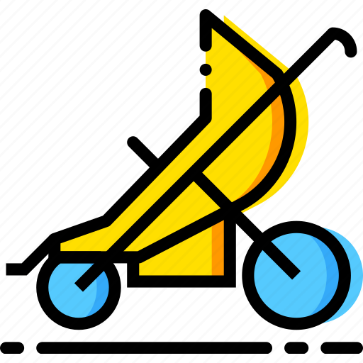Child, sport, toy, troller, yellow icon - Download on Iconfinder