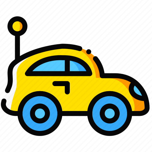 Car, child, toy, yellow icon - Download on Iconfinder