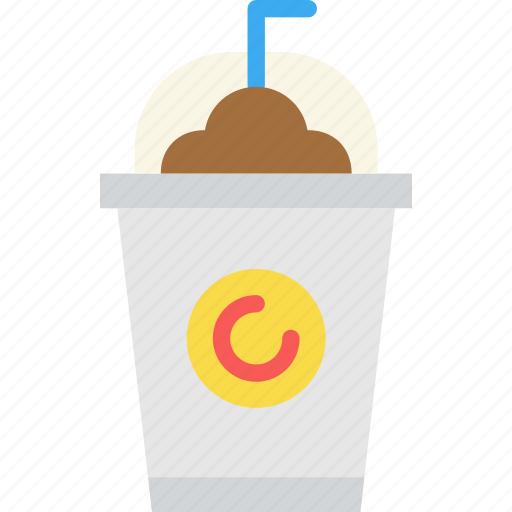 Coffee, drink, frappe, ice, shop icon - Download on Iconfinder