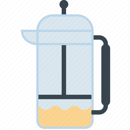 Coffee, drink, hot, infuser, shop, tea icon - Download on Iconfinder