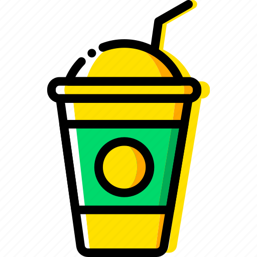 Coffee, drink, ice, milkshake, shop icon - Download on Iconfinder