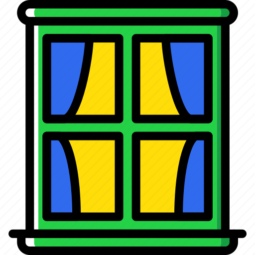 Building, construction, tool, window, work icon - Download on Iconfinder