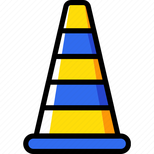 Building, cone, construction, tool, traffic, work icon - Download on Iconfinder