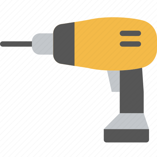 Building, construction, drill, electric, tool, work icon - Download on Iconfinder