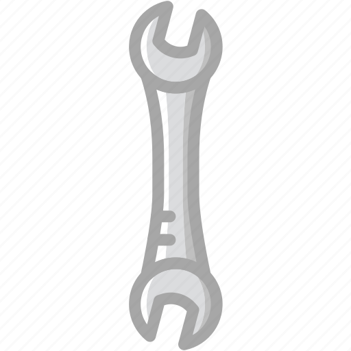 Building, construction, double, tool, work, wrench icon - Download on Iconfinder