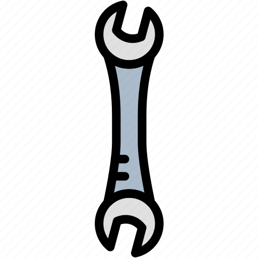 Building, construction, double, tool, work, wrench icon - Download on Iconfinder