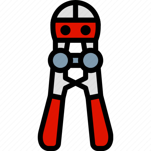 Building, construction, crimping, plier, tool, work icon - Download on Iconfinder