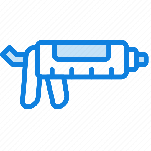 Building, caulking, construction, gun, tool, work icon - Download on Iconfinder