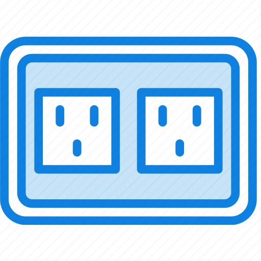 Building, construction, double, socket, tool, us, work icon - Download on Iconfinder