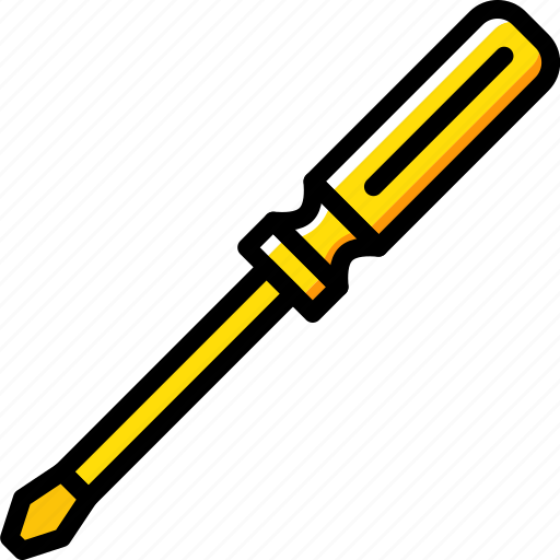 Building, construction, screwdriver, tool, work icon - Download on Iconfinder