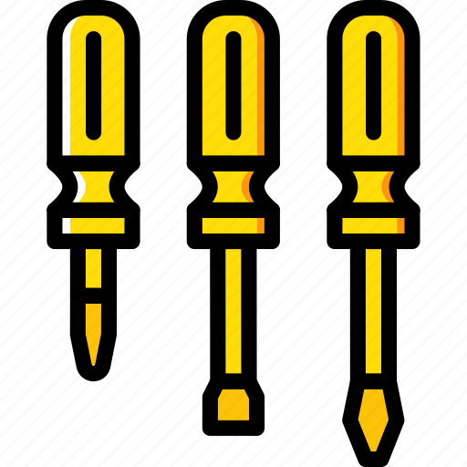 Building, construction, screwdrivers, tool, work icon - Download on Iconfinder