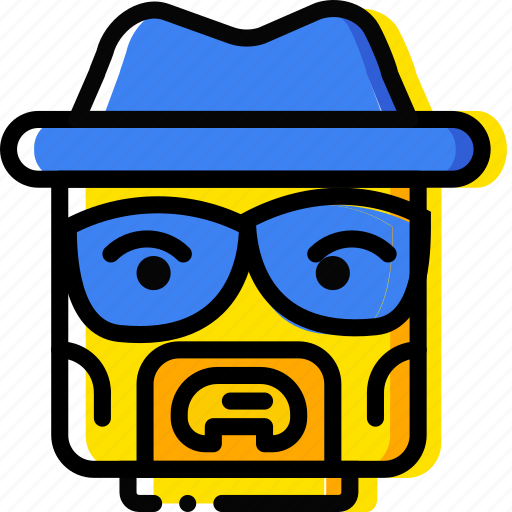 Emoji, emoticon, face, heisenberg icon - Download on Iconfinder