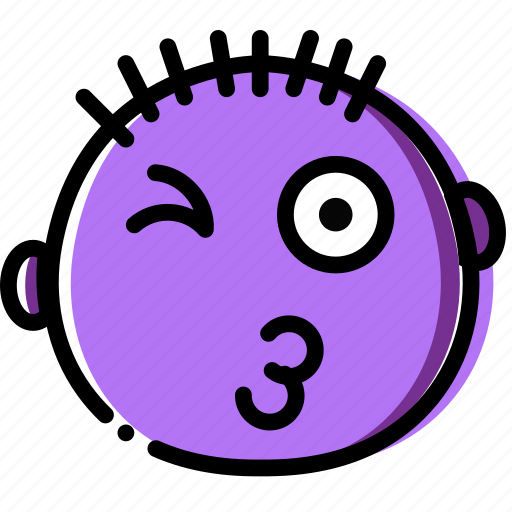 Emoji, emoticon, face, flirty icon - Download on Iconfinder