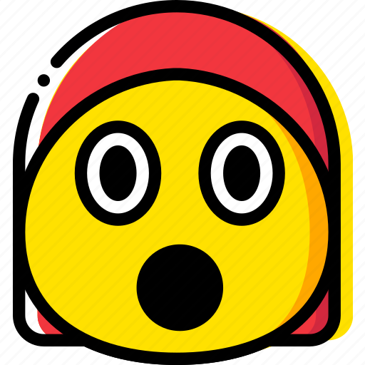 Emoji, emoticon, face, surprised icon - Download on Iconfinder