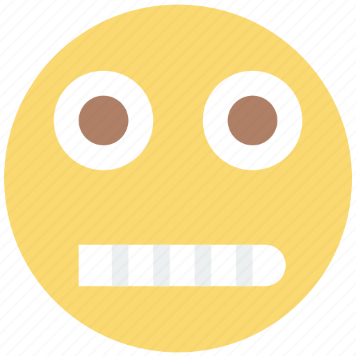 Creeped, emoji, emoticon, face, out icon - Download on Iconfinder