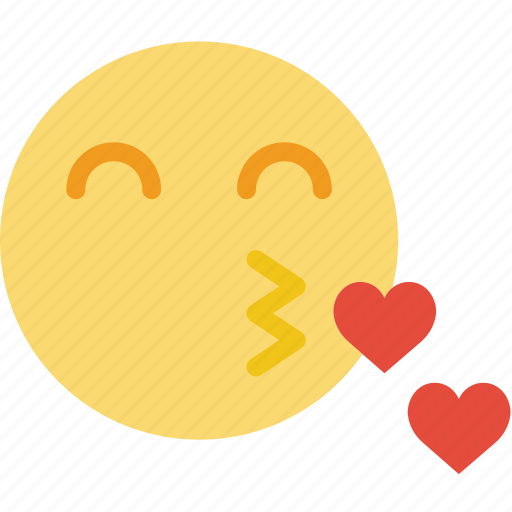 Emoji, emoticon, face, kiss, lovely icon - Download on Iconfinder