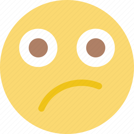 Doubtful, emoji, emoticon, face icon - Download on Iconfinder