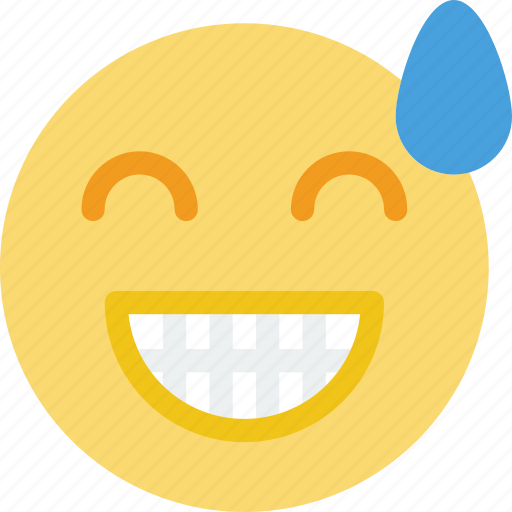 Emoji, emoticon, face, relieved icon - Download on Iconfinder