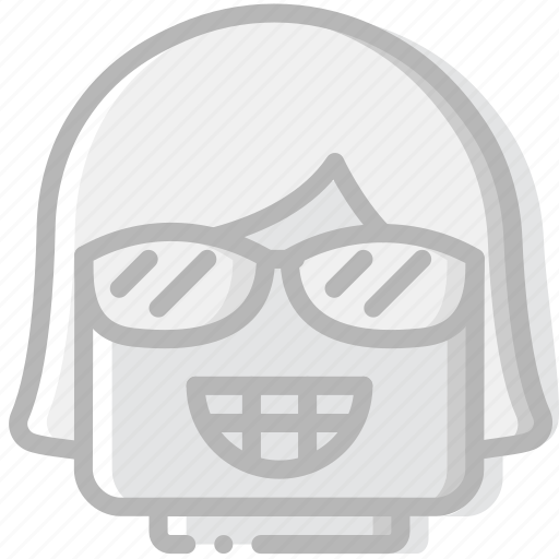 Emoji, emoticon, face, girl, smug icon - Download on Iconfinder