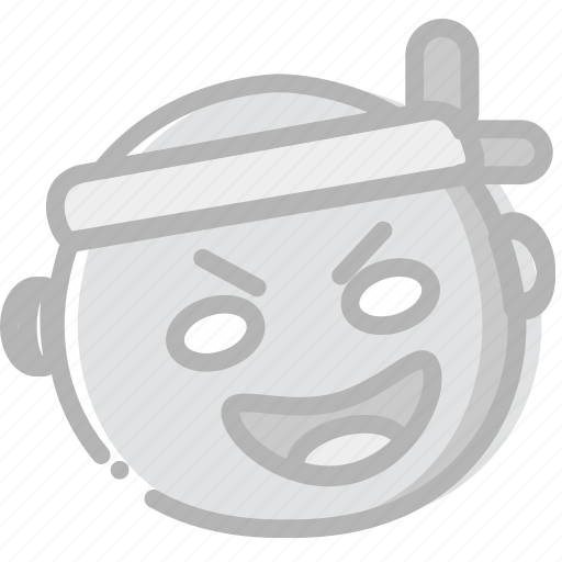Emoji, emoticon, face, kamikaze icon - Download on Iconfinder