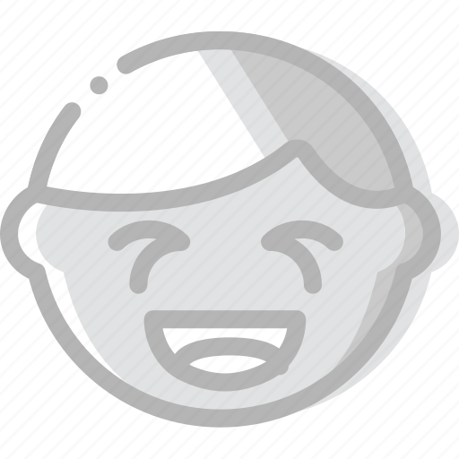 Emoji, emoticon, face, laughing icon - Download on Iconfinder