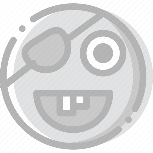 Emoji, emoticon, face, pirate icon - Download on Iconfinder