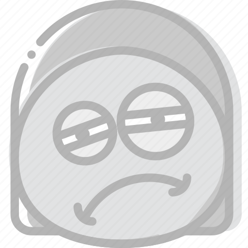 Emoji, emoticon, face, tired icon - Download on Iconfinder