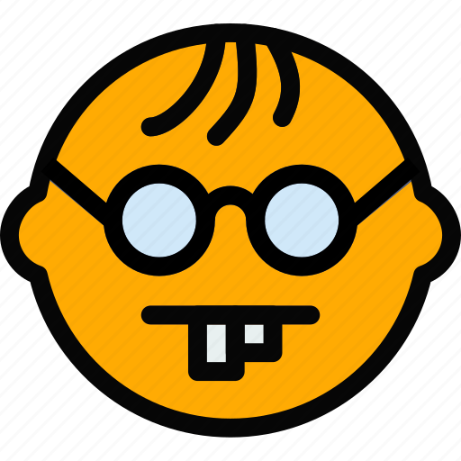Emoji, emoticon, face, geek icon - Download on Iconfinder