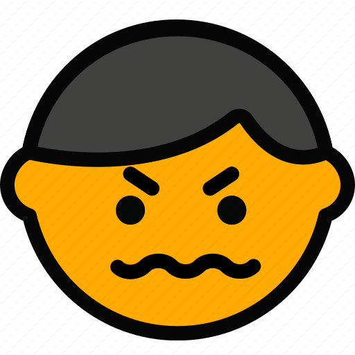 Emoji, emoticon, face, pissed icon - Download on Iconfinder
