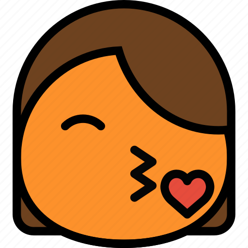 Emoji, emoticon, face, kiss icon - Download on Iconfinder