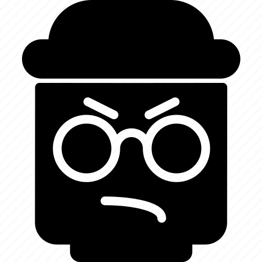 Emoji, emoticon, face, thug icon - Download on Iconfinder