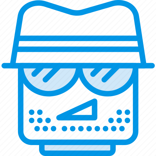 Agent, emoji, emoticon, face icon - Download on Iconfinder
